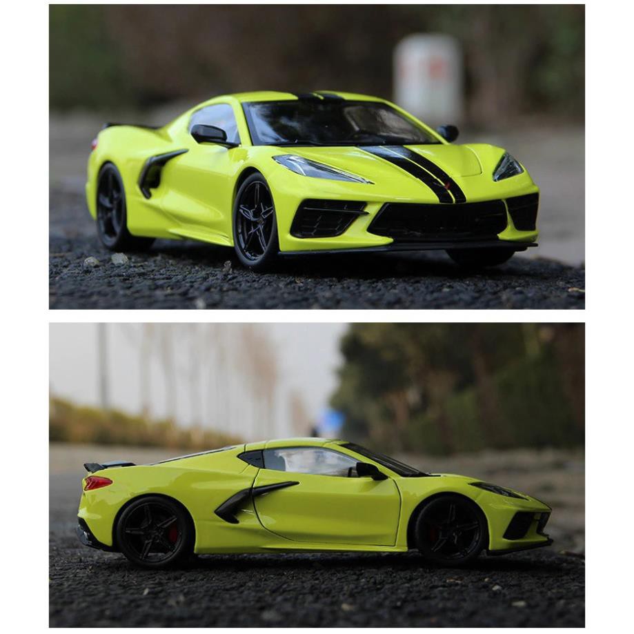 Mô hình xe 2020 Chevrolet Corvette C8 1:24 Maisto