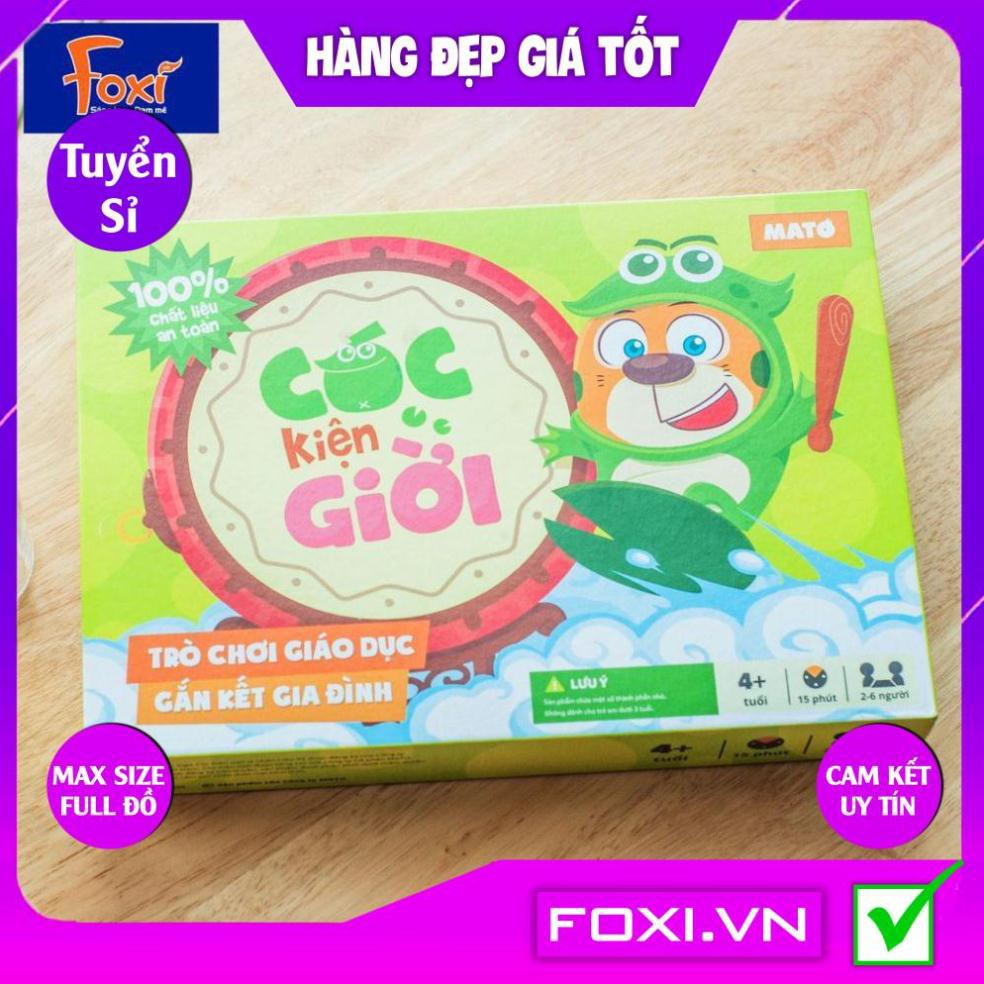 Trò chơi Cóc Kiện Trời-đồ chơi gắn kết gia đình-mang lại nhiều giá trị quý báu-giúp tăng khả năng sáng tạo,tư duy cho bé