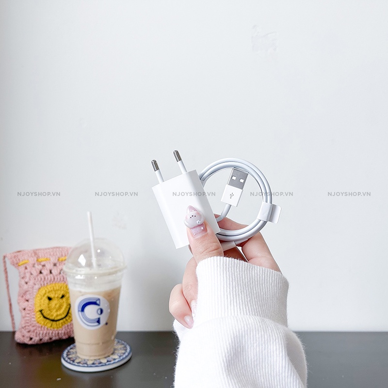 Cáp Sạc Dẹt Chân Cắm Usb Hỗ Trợ Sạc 2a Njoyshop