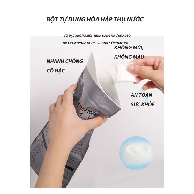 Túi Đi Vệ Sinh Khẩn Cấp, Tui Nôn Khi Đi Tàu Xe Ô Tô Dùng 1 Lần 700ml