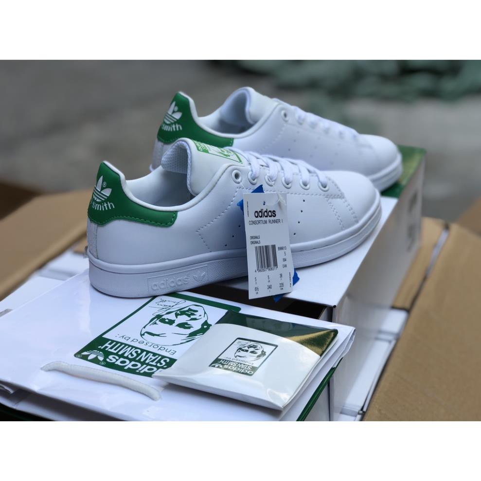 Giày Thể Thao Stann Smith Xanh , Đen cao Cấp