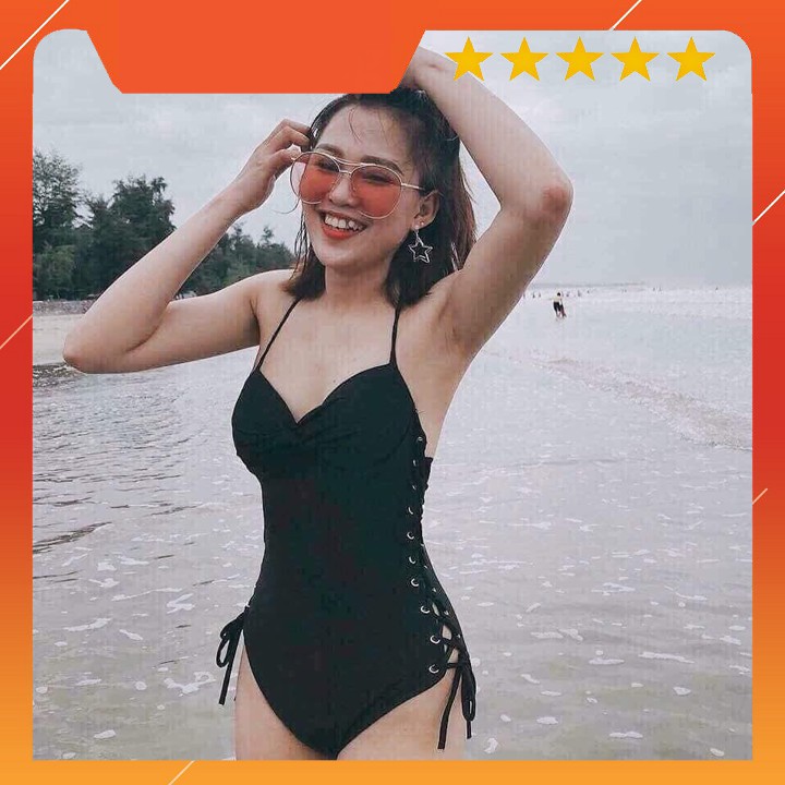 Bikini bộ bơi 1 mảnh Liền Thân Dây Rút Eo-secxy cực tôn dáng- bikinistore Bộ Sưu Tập Đồ Bơi Nữ