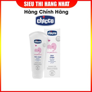 Kem dưỡng ẩm chứa Omega và vitamin E Chicco 100ml