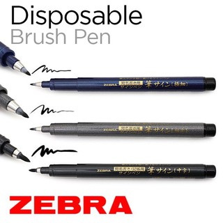 Bút viết thư pháp Zebra chuyên viết Hán tự Brush Lettering