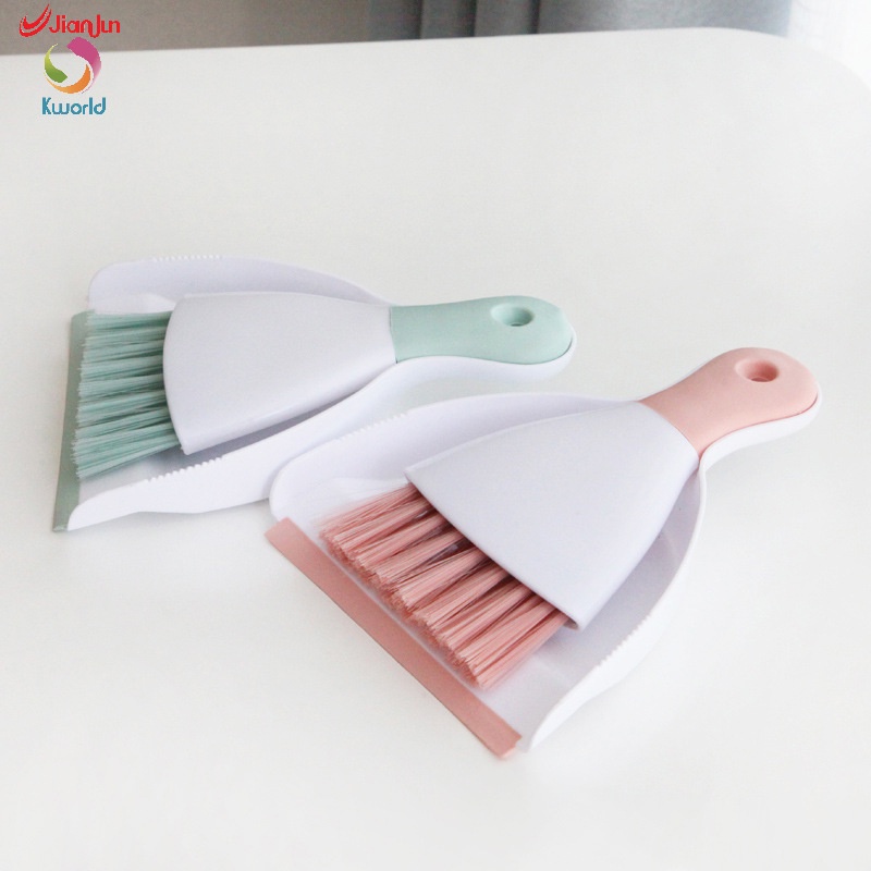 Bộ Chổi Và Đồ Hốt Rác Mini Bằng Nhựa Tiện Dụng Vệ Sinh Xe Hơi