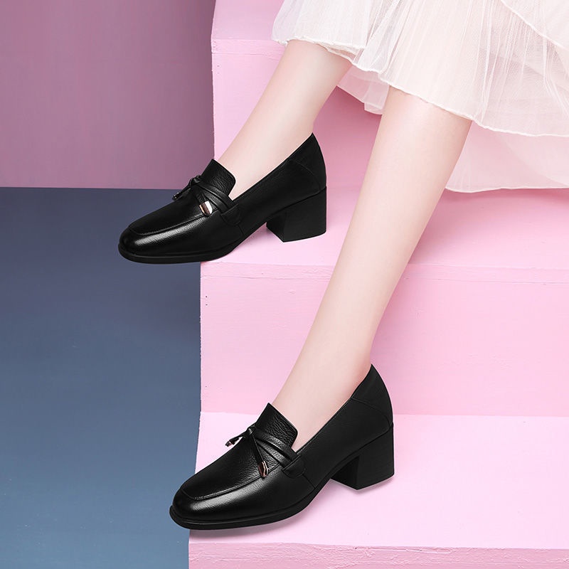 Giày Da Mềm Đế Dày Thời Trang Cho Nữ