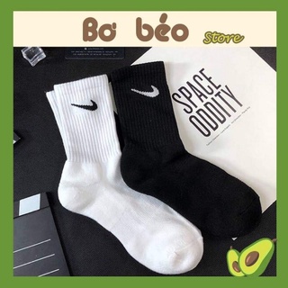 set 3 đôi tất Nike lửng thể thao dành cho cả nam và nữ hàng dệt kim cao cấp