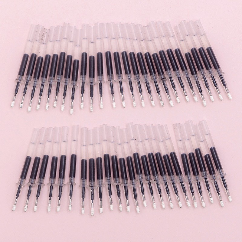 BÚT BI MỰC GEL ĐEN - THÂN NHŨ LẤP LÁNH - MẪU MÃ ĐÁNG YÊU - KÈM MỰC THAY