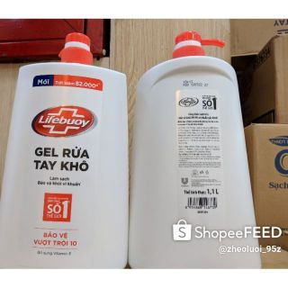 XẢ KHO XẢ KHO GEL RỬA TAY KHÔ LIFEBOUY 1,1KG SIÊU TO KHỔNG LỒ