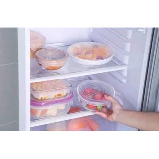 Sét 6 nắp đậy silicon siêu dai