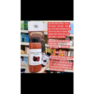 Sữa rửa mặt rau củ Super Vegitoks Cleanser