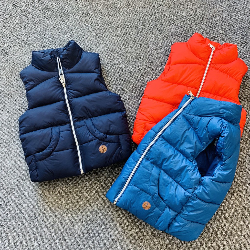 Áo phao gile bé trai xuất dư Mango