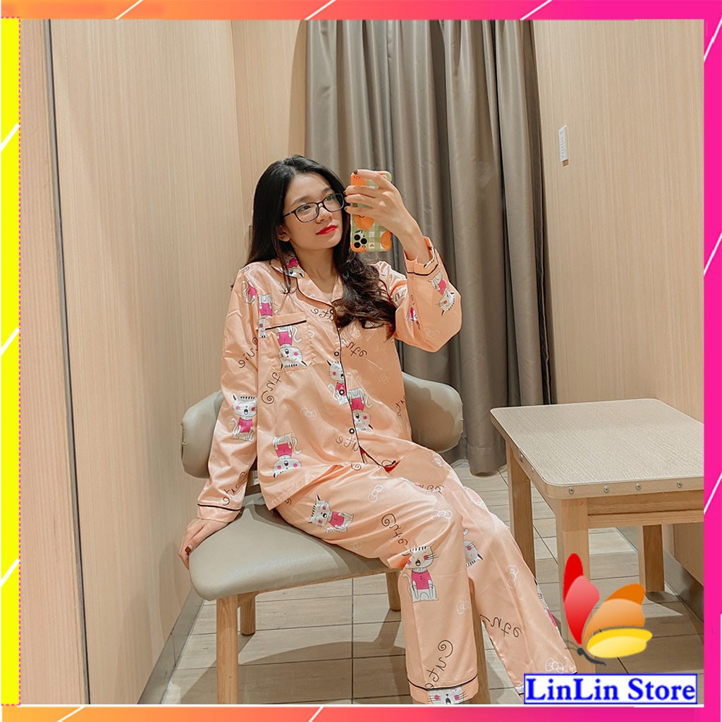 [RẺ VÔ ĐỊCH] Pizama tay dài quần dài(Đồ ngủ pijama dễ thương)