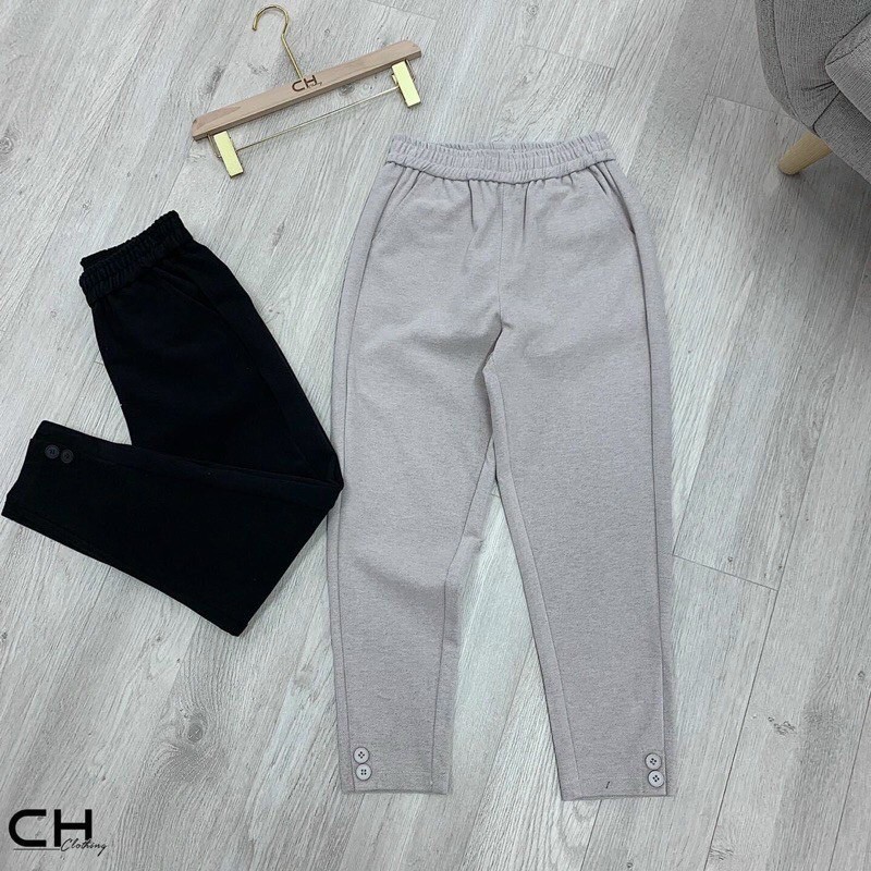 [ĐẸP &amp; HOT] QUẦN NỈ DẠ UMI CẠP CHUN CÚC GẤU CHẤT ĐẸP