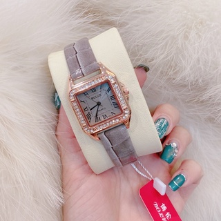 Đồng hồ nữ đeo tay cao cấp, đồng hồ nữ thời trang bolun dây da nhiều màu giá rẻ