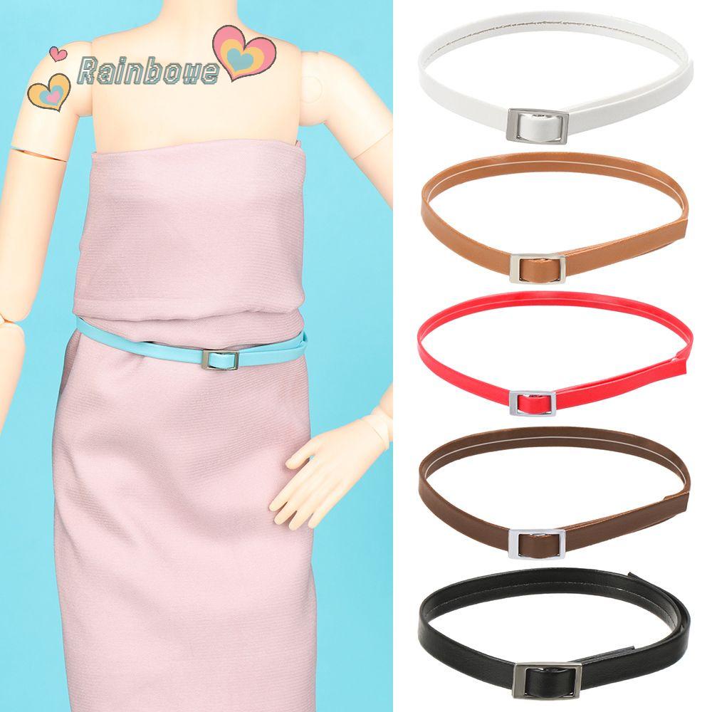 Phụ Kiện Thắt Lưng Thủ Công Mini Màu Cầu Vồng Dành Cho Búp Bê