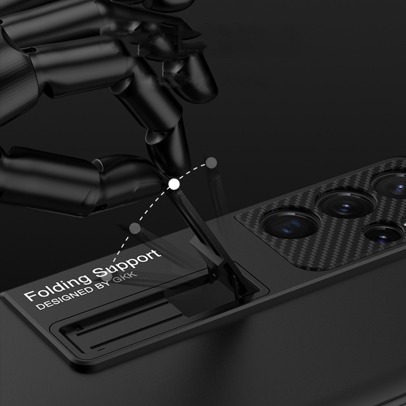 Phù Hợp Ốp Điện Thoại PC Siêu Mỏng Có Ngăn Đựng Bút Cho Samsung Galaxy S23 S22 S21 ultra Plus S23Ultra S23Plus S22Ultra S22Plus S21Ultra S21Plus