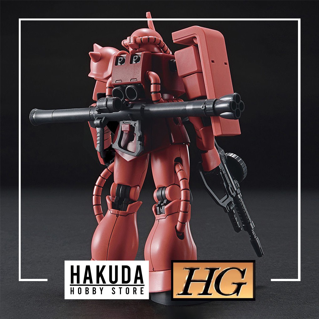 Mô hình HGUC 234 1/144 HG MS-06S Zaku II (Revive ver.) - Chính hãng Bandai Nhật Bản