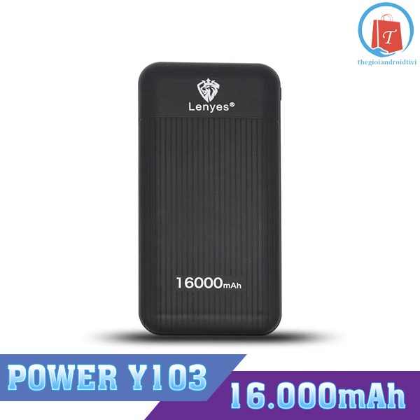 Sạc Dự Phòng Lenyes Y103 16000mAh– Pin Sạc Chính Hãng Giá Rẻ