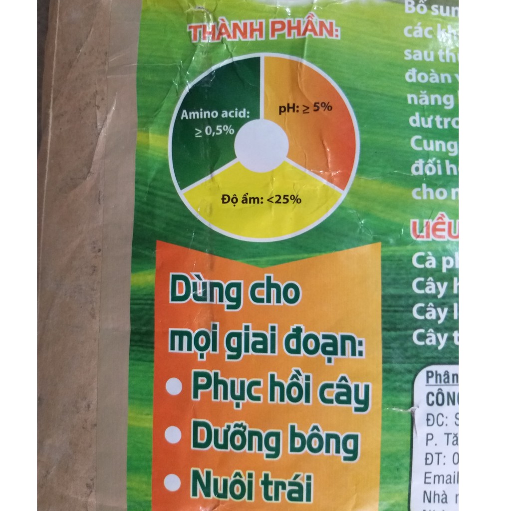 (1kg) Đạm Yến Biển Hàn Quốc, Phân hữu cơ - Phân hữu cơ sinh học
