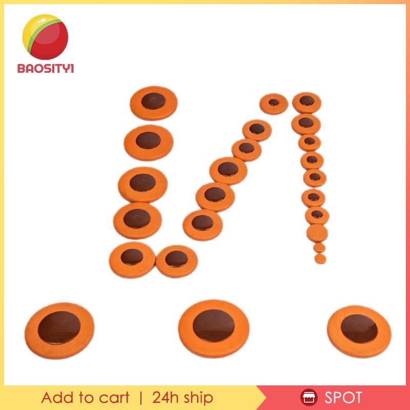 Bộ 25 miếng đệm kèn Saxophone Alto thay thế màu cam