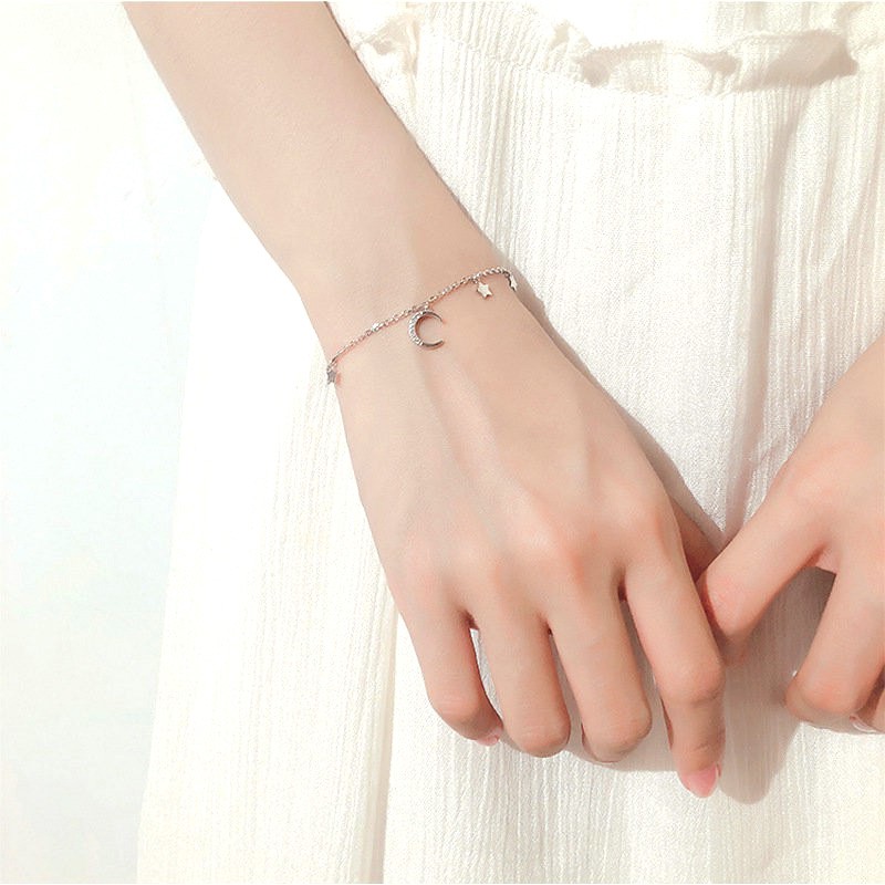 Điều Ước Xingyue | Vòng Đeo Tay Hình Ngôi Sao Năm Cánh Xinh Xắn Cho Nữ | Vòng Tay Tua Rua Đơn Giản Phong Cách Hàn Quốc | Vòng Đeo Tay Họa Tiết Hình Học Thời Trang Dễ Thương Bắt Mắt