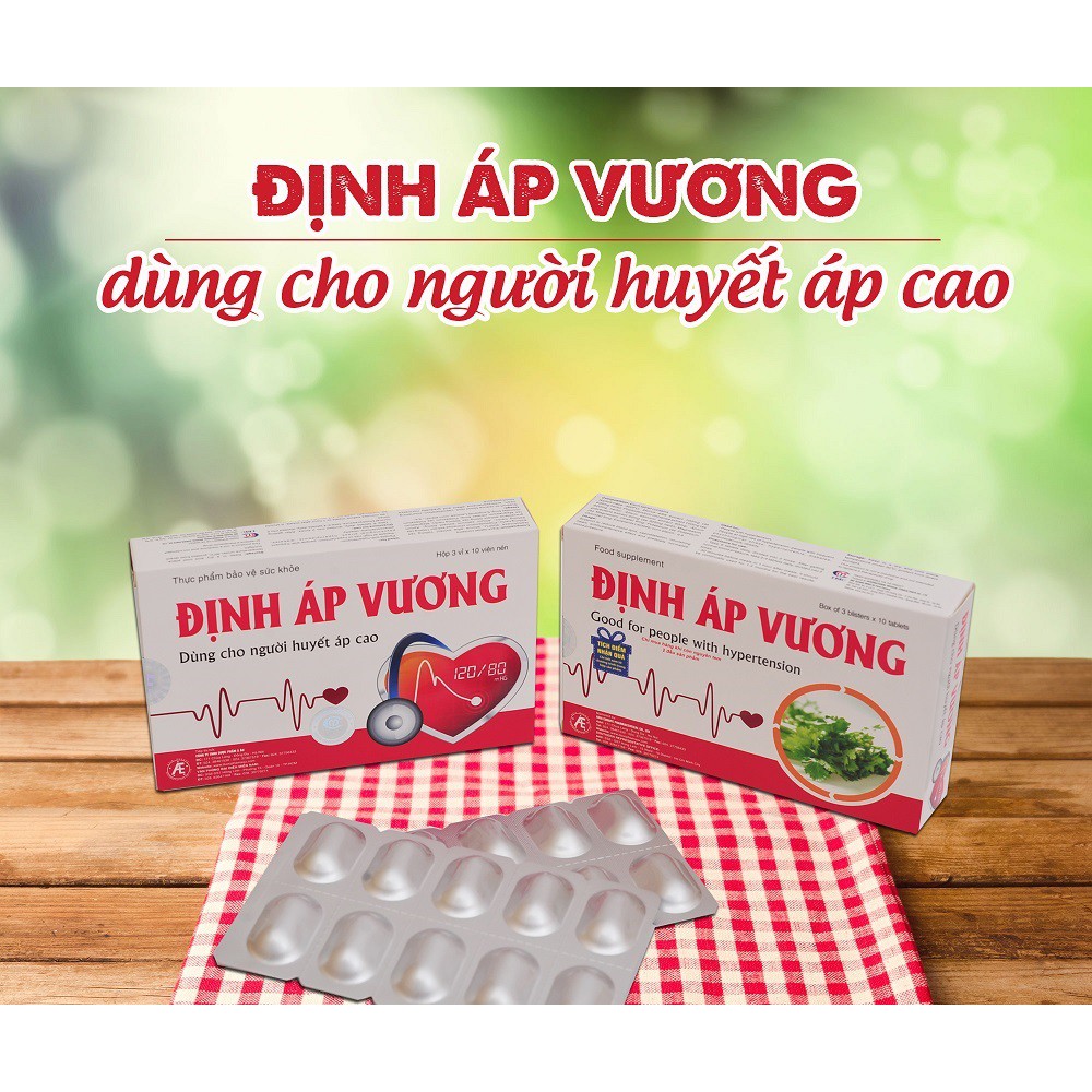 Định Áp Vương hộp 30v-Giúp Ổn Định Huyết Áp ⚡chính hãng⚡