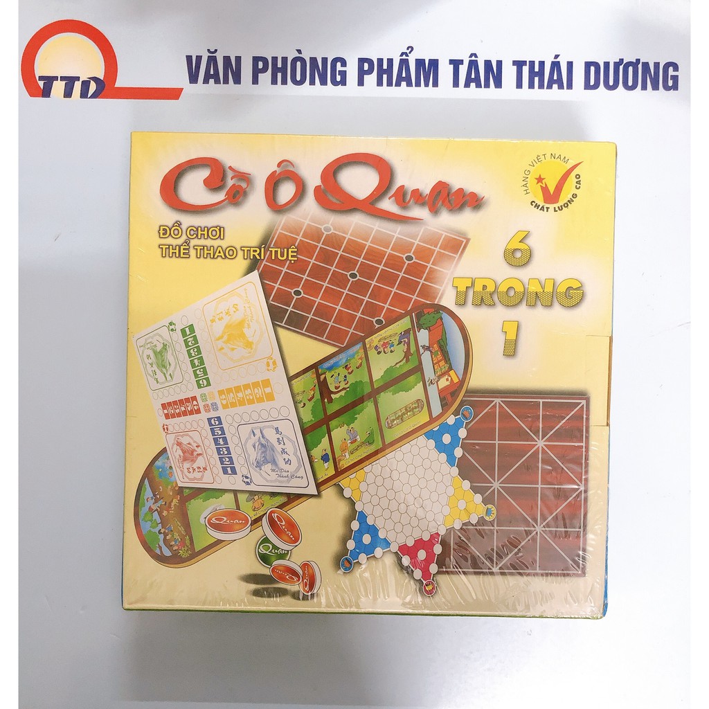 Bộ Cờ Ô Quan 3 trong 1 và 6 trong 1_Đồ Chơi Thể Thao Trí Tuệ_Trò Chơi Dân Gian