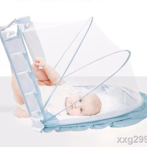 Màn chụp trẻ em, Mùng chụp cho bé, chống muỗi, côn trùng, mùng an toàn cho bé yêu, lưới dẻo dai siêu bền