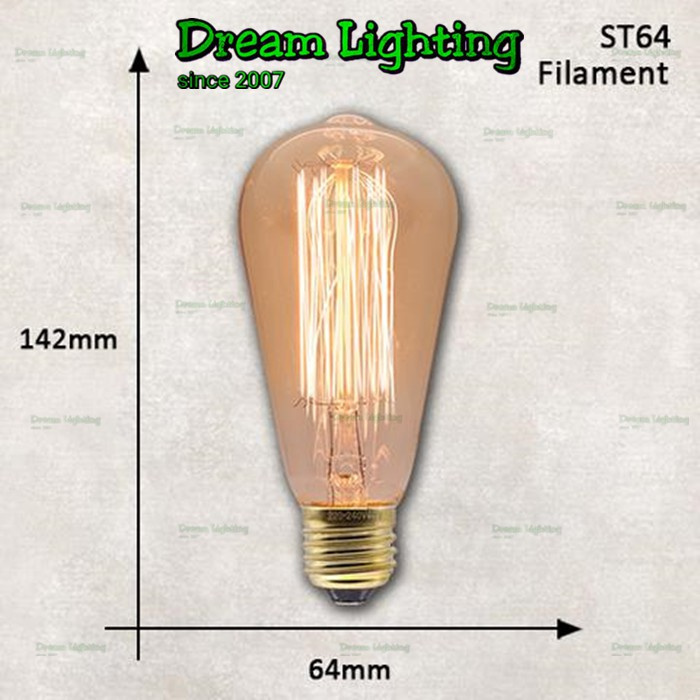 Bóng Đèn Cổ Điển St64 4w 6w 8w 12w Led E27