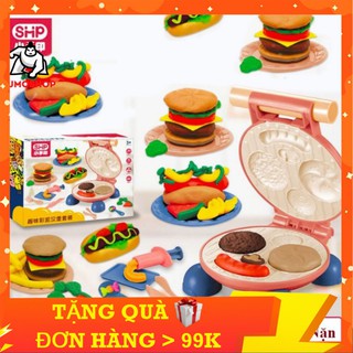 Đồ chơi làm bánh đất nặn cho bé chơi đồ hàng, sáng tạo nhiều món ăn, an toàn khi bé vui chơi - sumoshop68