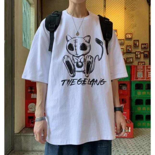 ÁO THUN, ÁO PHÔNG TAY LỠ UNISEX FORM RỘNG OVERSIZE NELLY ANIME M788 KL SHOP 1SHOTSHOP  ཾ  ྇