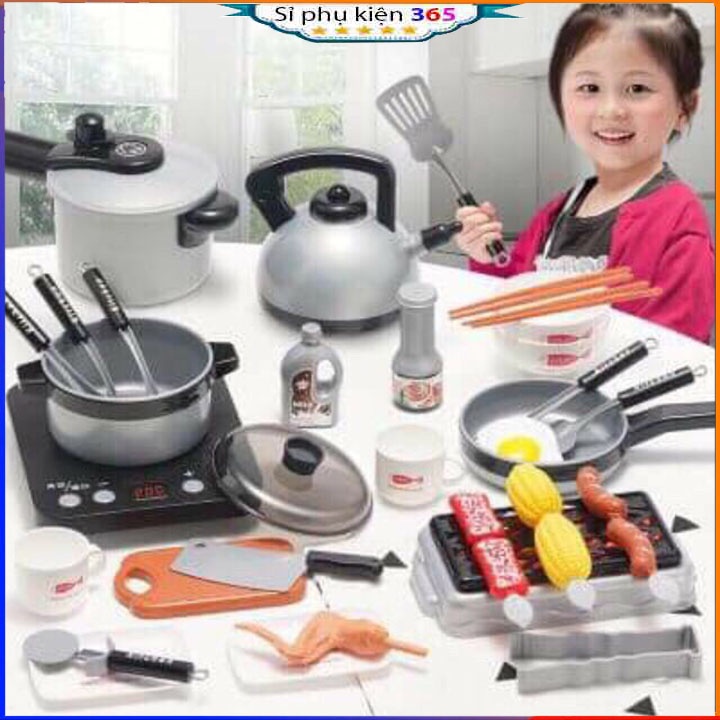 Bộ đồ chơi nấu ăn 36 chi tiết cho bé