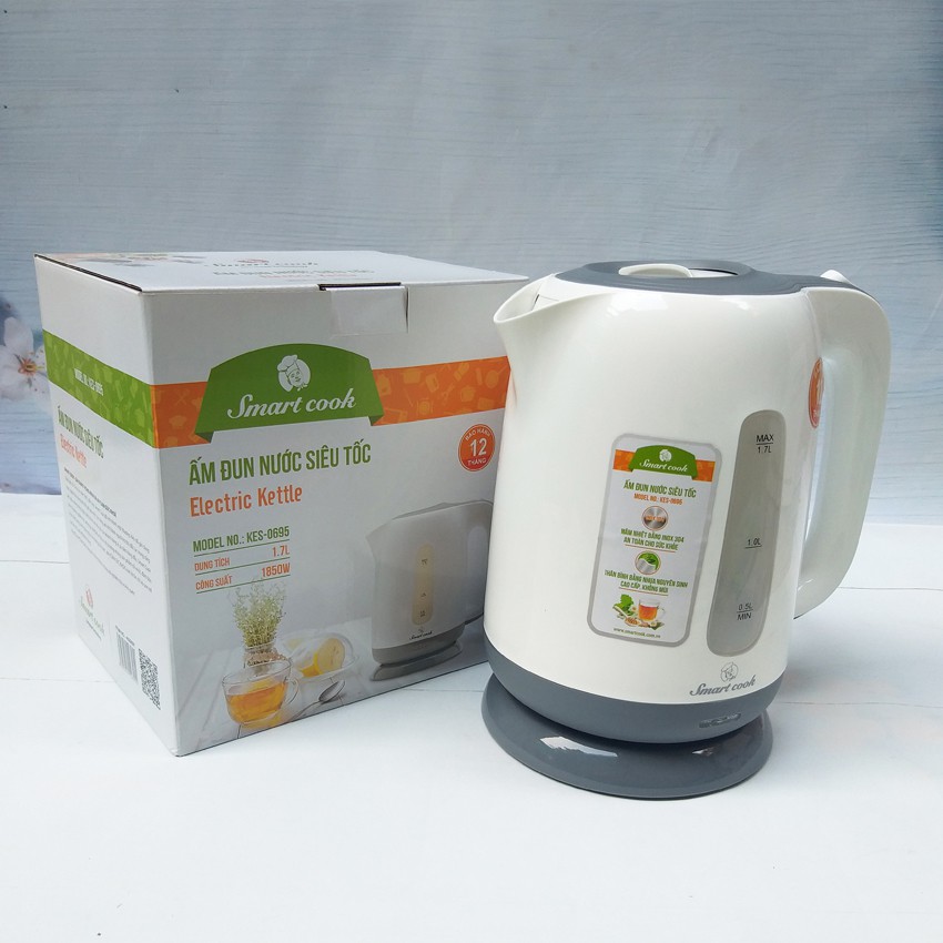 Bình Đun Siêu Tốc Smartcook KES0695  1.7L