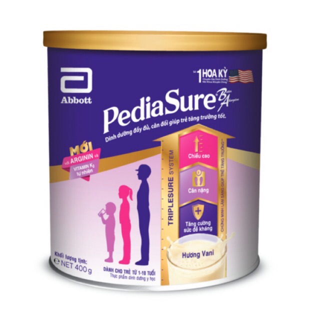 Sữa bột Pediasure 400g