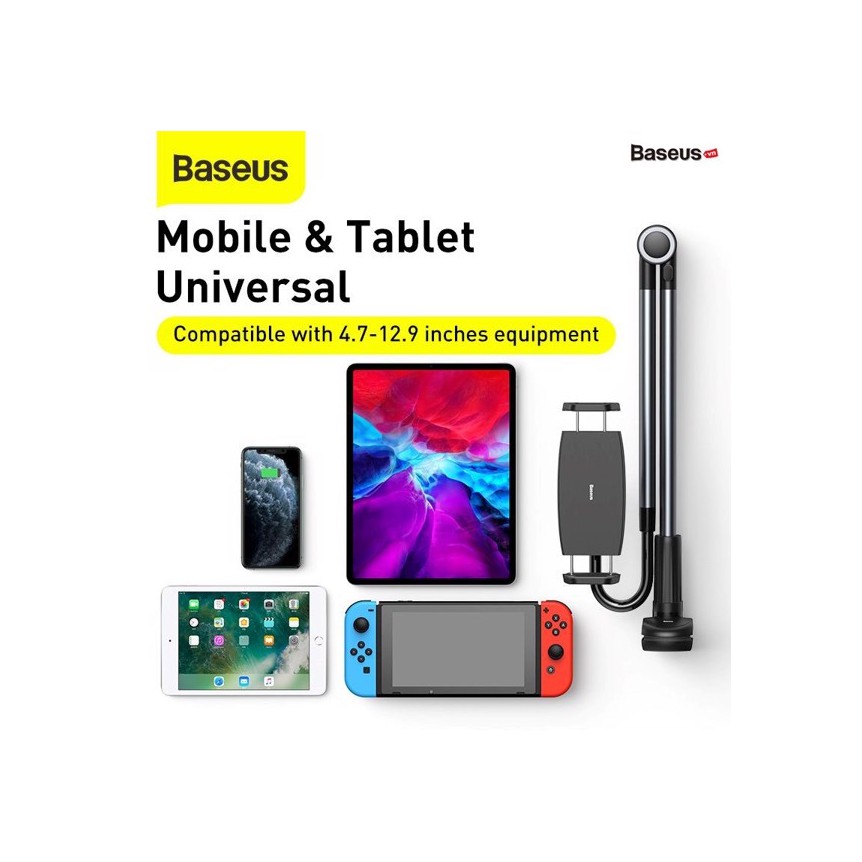 Kẹp Ipad đầu giường hiệu BASEUS cao cấp - Hàng chính hãng | BigBuy360 - bigbuy360.vn