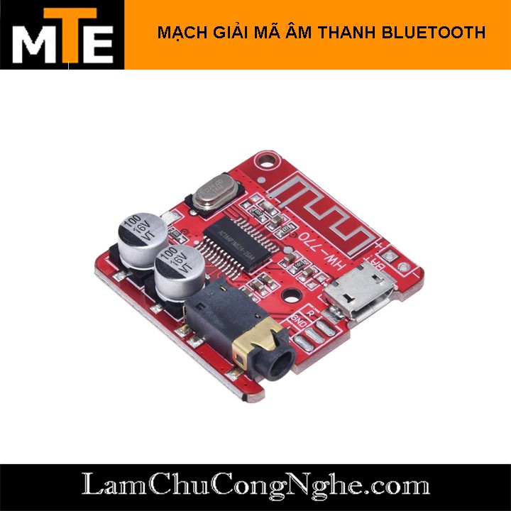 Mạch giải mã âm thanh lossless Bluetooth 4.1 - D.I.Y chế loa bluetooth,...