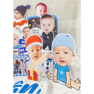 Hình bé chibi trang trí sinh nhật