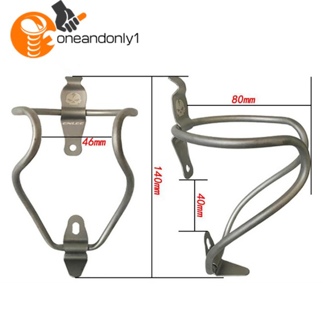 Giá giữ bình nước bằng hợp kim titan tiện lợi dành cho xe đạp