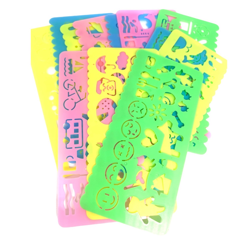 Khuôn chơi Đất Nặn an toàn cho bé Bột Nặn TAKACOL khuôn in thẻ nhựa nhiều hình dạng cho bé thỏa sức sáng tạo