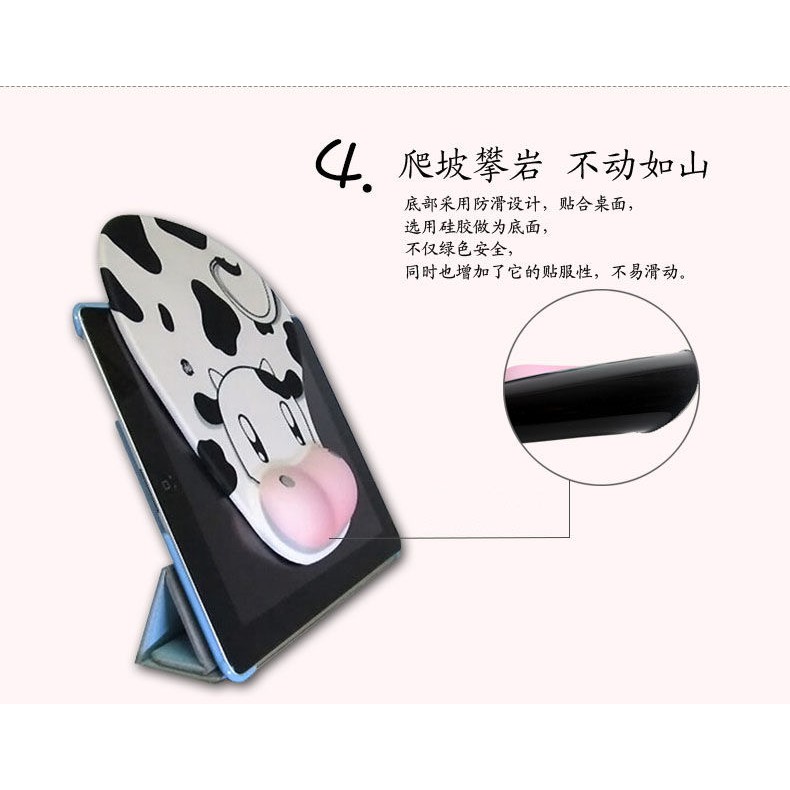 Miếng Lót Chuột Silicone Hình Con Bò