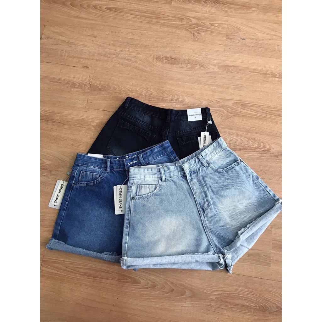 Quần sọt jean nữ Julido , quần short nữ cao cấp J132