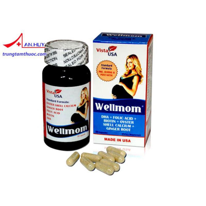 viên bổ bà bầu WELLMOM.