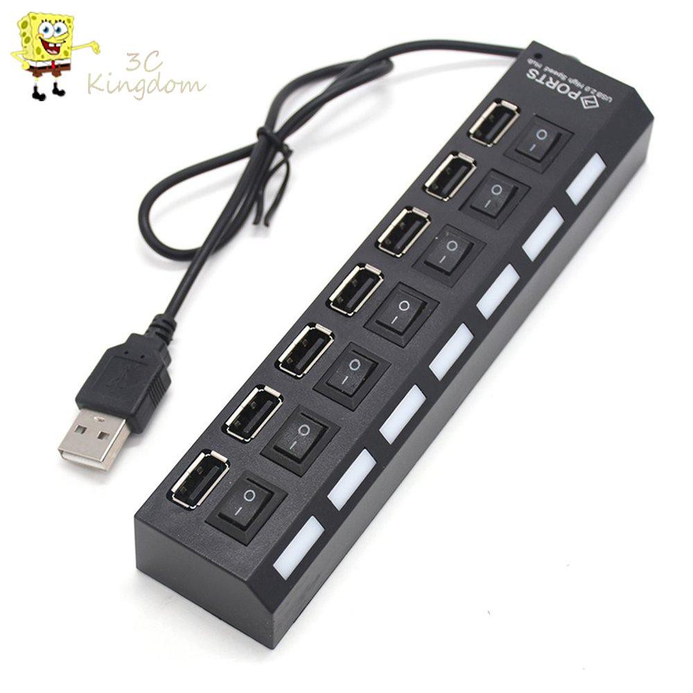 ☆Pro☆ USB 3.0 HUB 2.0 HUB Multi USB Splitter 4/7 Port Expander Multiple USB 3 Hab