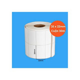 10 cuộn decal nhiệt 35x22mmx30m
