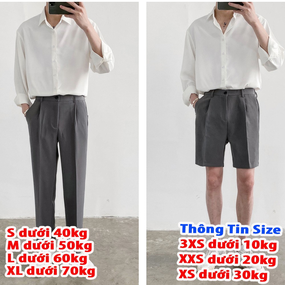 Áo sơ mi nam tay dài đi học đi làm công sở cao cấp không nhăn SALANA SM1 | BigBuy360 - bigbuy360.vn