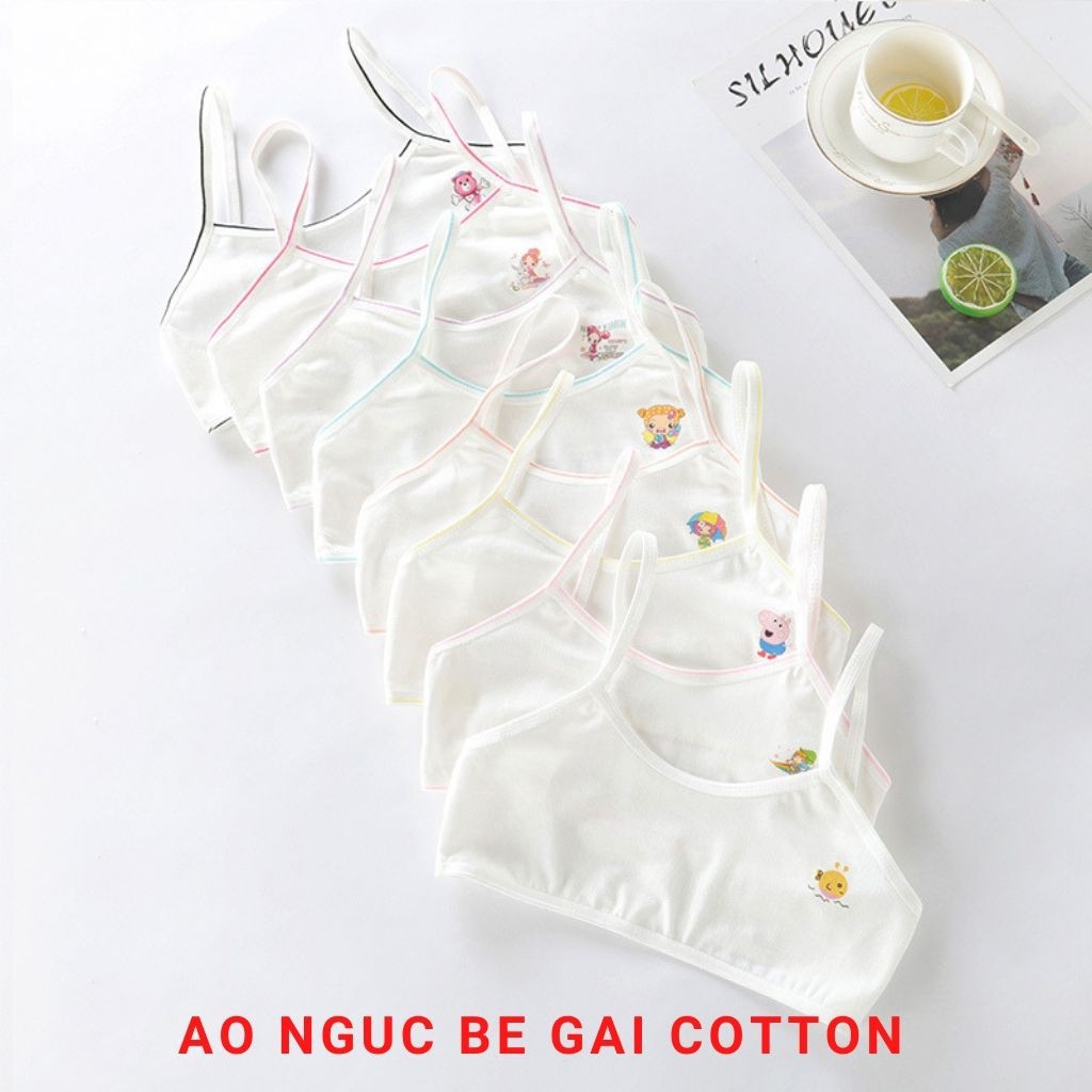 Áo ngực bé gái chất Cotton từ 8-12 tuổi