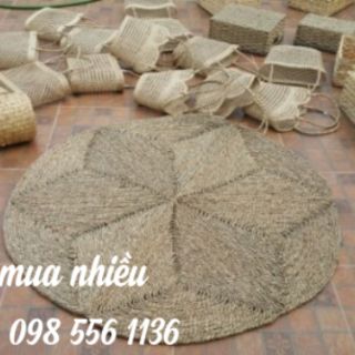 Thảm cói tròn 1m2