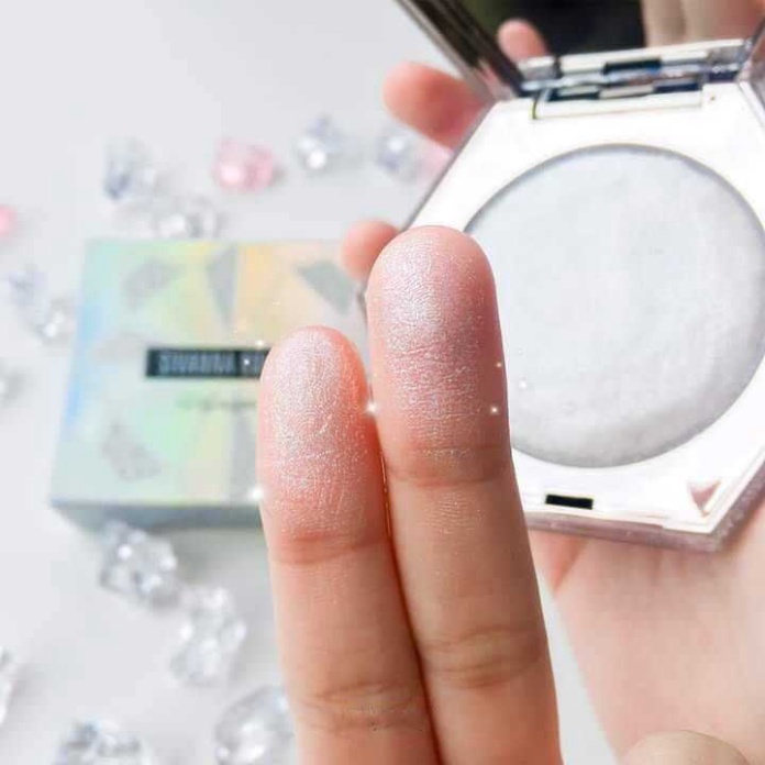 Phấn Bắt Sáng Sivanna Colors Ultra Diamond Highlighter Powder - HONGS KOREA