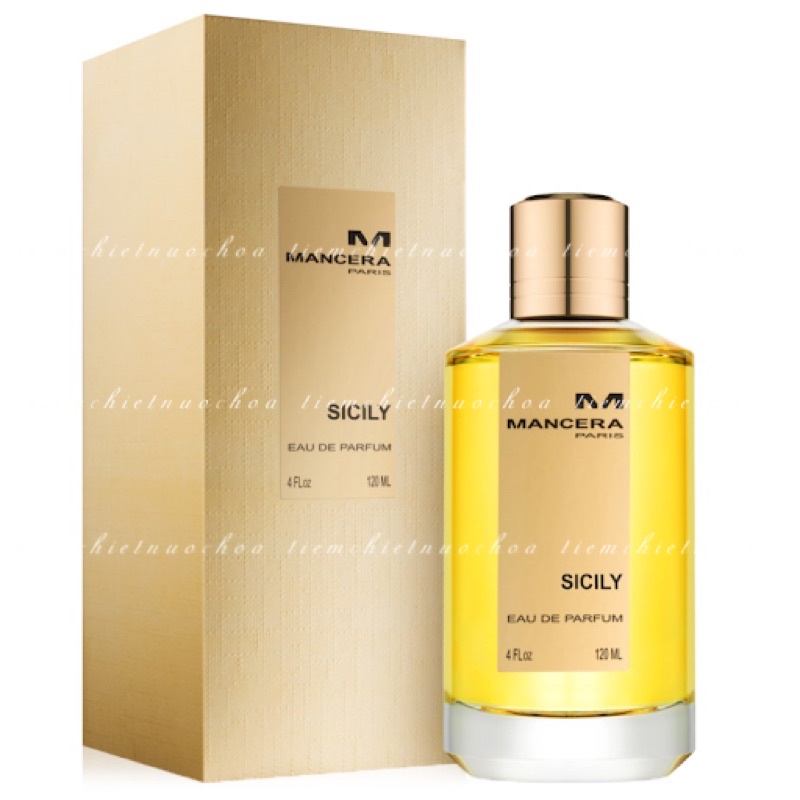 Nước Hoa Unisex Mancera Paris Sicily Edp